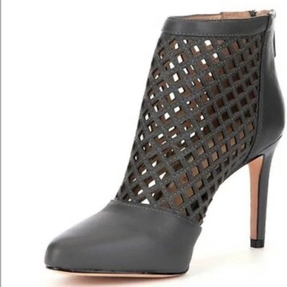 Antonio Melani Gray Ankle Boots Size 10